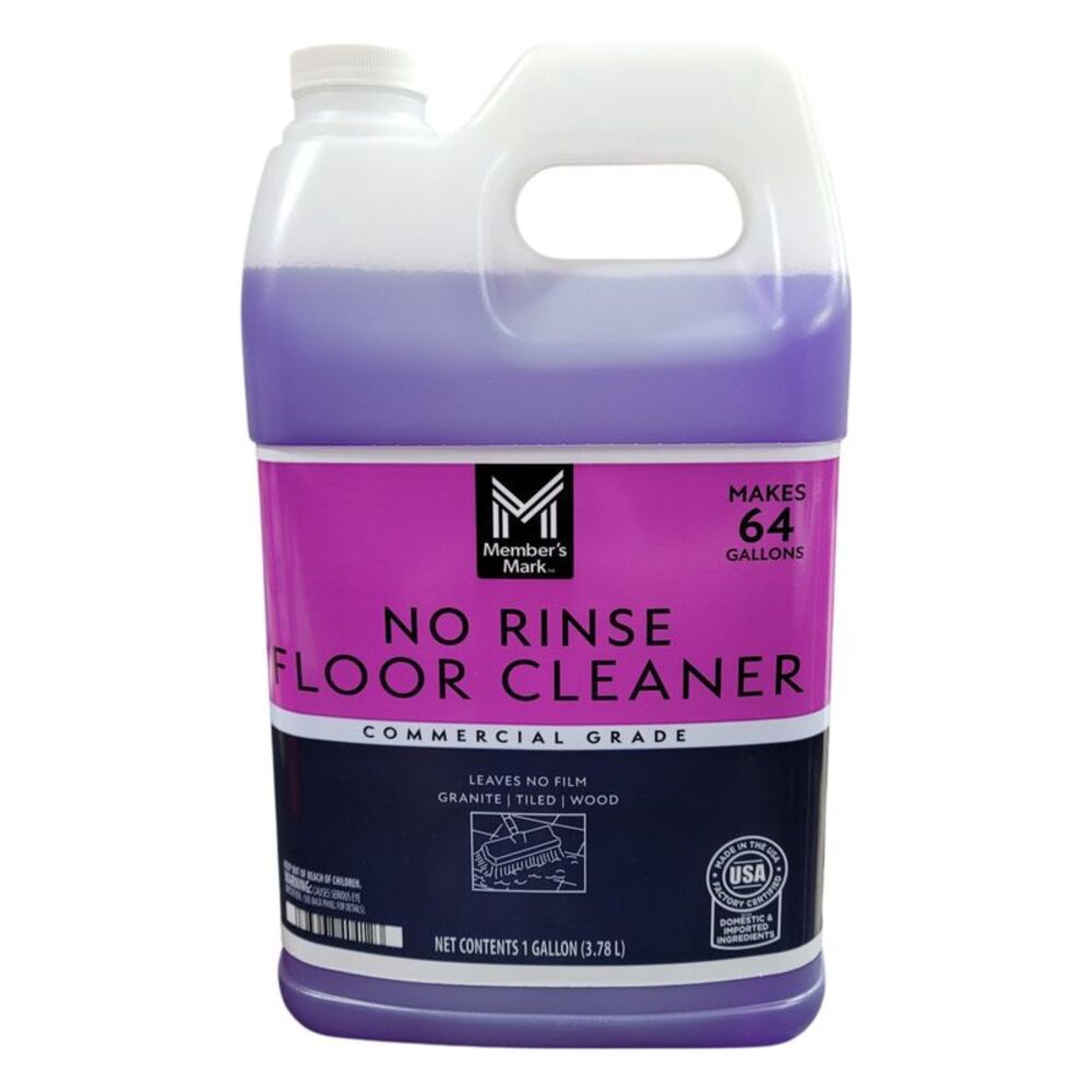 Member's Mark Commercial Grade No Rinse Floor Cleaner, 1 Gallon